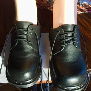 Dr Martens platform shoes